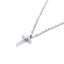 Immagine di Acciaio Inossidabile Religione Collana Tono Argento Croce 45cm Lunghezza, 1 Pz