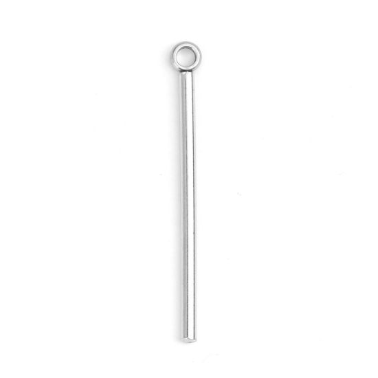 Picture of Stainless Steel Charms Cylinder 
