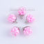 Bild von Schaumstoff Charms Transparent Glasflaschen Rosa 21mm x 16mm, 20 Stück