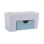 Picture of Plastic Storage Containers Rectangle Light Blue 22cm(8 5/8") x 10cm(3 7/8"), 1 Piece