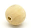Picture of Natural Hinoki Wood Beads Ball 