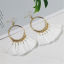 Picture of Tassel Earrings Circle Ring 