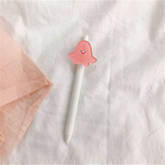 Изображение Розовый - 3 # розовый осьминог простой милый пресс гелевая ручка канцелярские