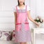 Picture of Fabric Apron Red Flower Leaves Waterproof 77cm x 70cm, 1 Piece