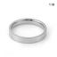 Bild von 304 Edelstahl Uneinstellbar Ring Silberfarbe Rund 20.7mm （US Größe:11), 1 Stück