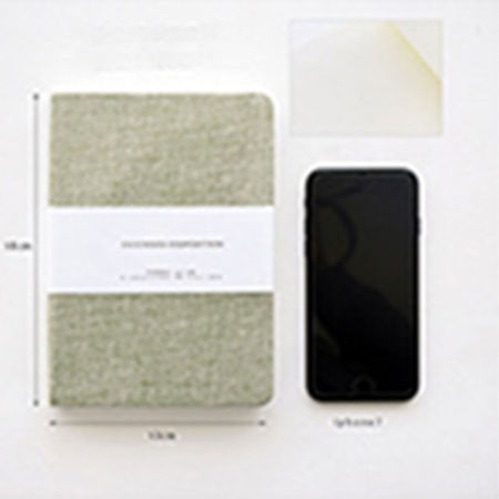 32K (128 Sheets) Paper Writing Memo Notebook Light Green 18cm x 13cm, 1 Copy