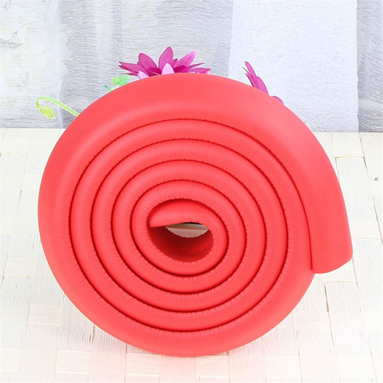Picture of Red - Style2 2M Baby Child Safety Table Corner Anti-collision Strip Edge Protector Thickening Send Tape