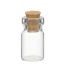 Imagen de Botellas de vidrio Vidrio de Cilíndrico ,Transparente ,24mm x 10mm, 10 Unidades