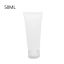 Picture of Transparent - 50ml Empty Cosmetic Bottles Refillable Plastic Tubes Bottles Squeeze Lotion Bottles with Flip Cap for Home Outdoor