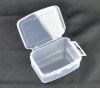 Picture of Plastic Beads Organizer Container Storage Box Rectangle Transparent