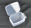 Picture of Plastic Beads Organizer Container Storage Box Rectangle Transparent