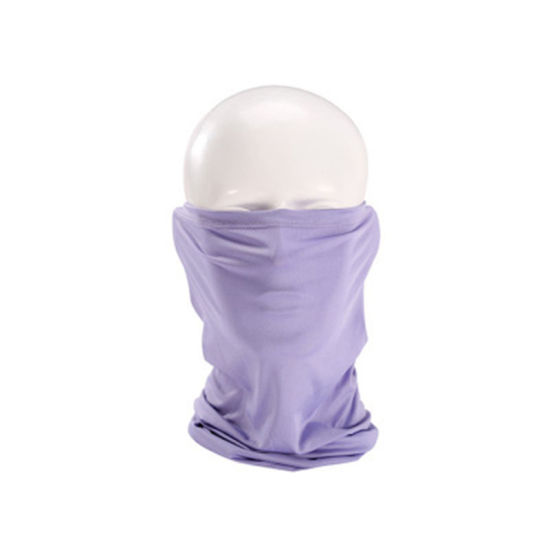 Picture of Purple - Unisex Head Face Neck Gaiter Tube Bandana Scarf Beanie Dustproof Outdoor Sports
