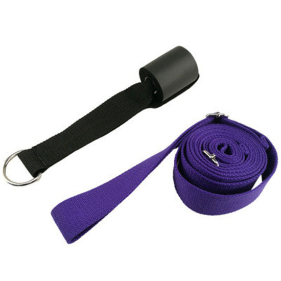 Picture of Dark Purple - Yoga Fitness Stretching Strap Kit, 1 Set
