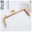 Immagine di Lega di Zinco Fibbia di Portafoglio Palla Oro Chiaro 20.5cm, 1 Pz
