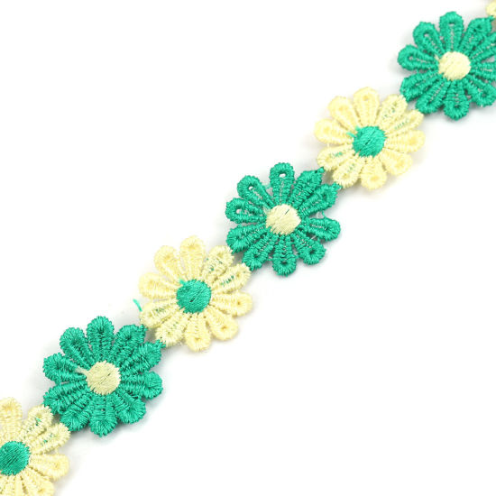 Picture of Polyester Lace Trim & Daisy Flower 