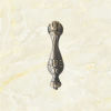 Picture of Antique Bronze - Vintage Cabinet Pulls Wardrobe Door Handles Classic Style Drawer Hardware Pulls 5.9cm x 1.4cm， 2 Pcs