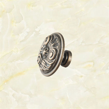 Antique Bronze - Antique Vintage Cabinet Pulls Knobs Drawer Handles Door knobs 3.5cm Dia， 2 Pcs