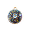 Picture of Zinc Based Alloy Charms Round Disc Flower