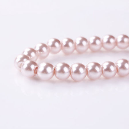 Glass Beads Round Korea Imitation Pearl