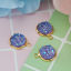 Picture of Brass & Resin Druzy/ Drusy Charms Round