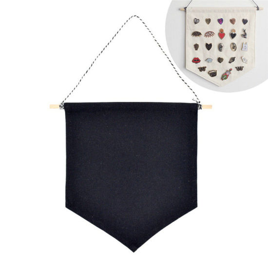 Imagen de Wall Display Hanging Banner For Display Pins Brooch Badge