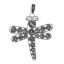 Imagen de Colgantes Aleación Libélula Animal Plata Antigua Espiral Hueco Patrón 78mmx 62mm, 5 Unidades