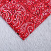 Imagen de Red - Printing Polyester Paisley Pattern Fabric For DIY Masks Quilting Garment Patchwork (Width：150cm），1M