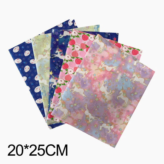 Image de Tissu de patchwork bricolage Ensemble de tissu imprimé en coton Masque de bricolage Matériel de coutur