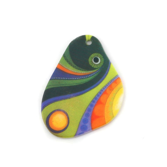 Picture of Resin Ocean Jewelry Pendants Fish Animal 