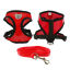 Image de Corde de Traction Harnais de Laisse pour Animal de Compagnie Rouge Taille S, 1 Kit