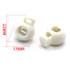 Picture of Plastic Ball Round Cord Lock Spring Stop Toggle Stopper Clip For Sportswear Clothing Shoes Rope DIY Craft Parts