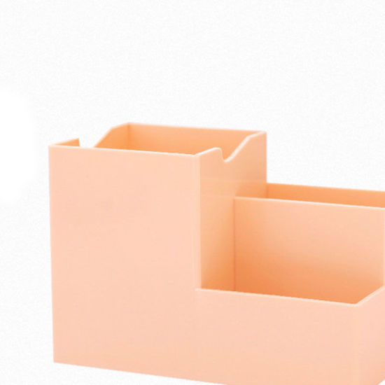 Picture of Plastic Storage Container Box Basket Orange Pink 15cm x 10cm, 1 Piece