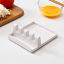 Image de Blanc - cuillère à soupe domestique pad baguettes pot couvercle de stockage de cuisine rack