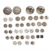 Picture of Coconut Shell Sewing Buttons Scrapbooking Round Leaf Pattern