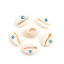 Picture of Natural Shell Loose Beads Conch/ Sea Snail Evil Eye Pattern