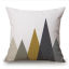 Picture of Geometric Pattern Cotton & Linen Square Pillowcase