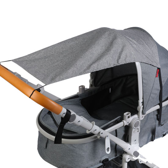 Bild von Dunkelgrau - Kinderwagen Wasserdichte Sonnenschutz-Schattentasche