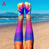 Imagen de Women's Stockings Mermaid Fish Scale Multicolor