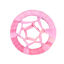 Immagine di Rafia Connettore Accessori Acchiappa sogni Rosa Filigrana 40mm Dia, 4 Pz