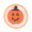 Bild von Velvet Traumfänger DIY & Handwerk Orange Halloween Kürbis Muster 57mm D., 3 Stück