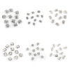 Picture of Zinc Based Alloy Spacer Beads Square Flower
