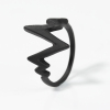Bild von New Fashion Unadjustable Rings Herzschlag / Elektrokardiogramm