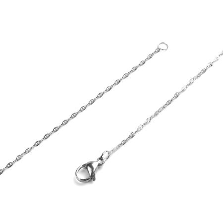 Picture of Wholesale Anchor Mariner Link Chain Necklace, 304 Stainless Steel, Unisex Stylish Minimalist Gift Jewelry For Retailer, 50cm(19.7") long
