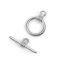 Picture of Zinc Based Alloy Toggle Clasps Circle Ring