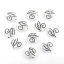 Picture of Zinc Based Alloy Spacer Beads Round Leaf
