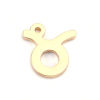 Picture of Eco-friendly PVD Vacuum Plating 304 Stainless Steel Mini Charms 18K Real Gold Plated Constellation