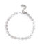 Immagine di 304 Acciaio Inossidabile Braccialetti Tono Argento 18.4cm Lunghezza, 1 Pz