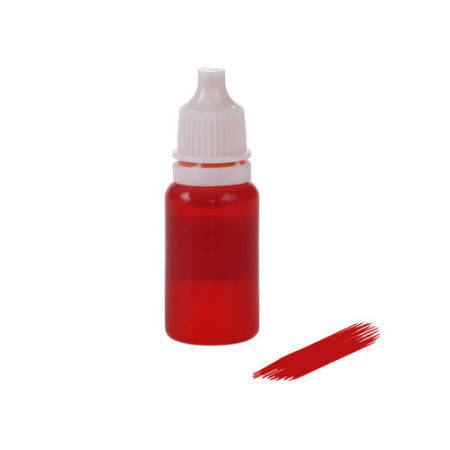 Mixed DIY Tools For Slime Pigment Liquid Dye Cylinder Orange 60mm(2 3/8") x 21mm( 7/8"), 2 Bottles