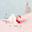 Immagine di Ornamenti Bianco & Rosso Babbo Natale 33mm x 23mm , 1 Pz