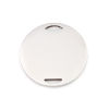 Picture of 304 Stainless Steel Connectors Round Silver Tone Blank Stamping Tags 20mm Dia., 1 Piece